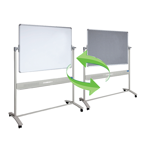 Mobile Whiteboard Pinboard Combo - 1200 x 900